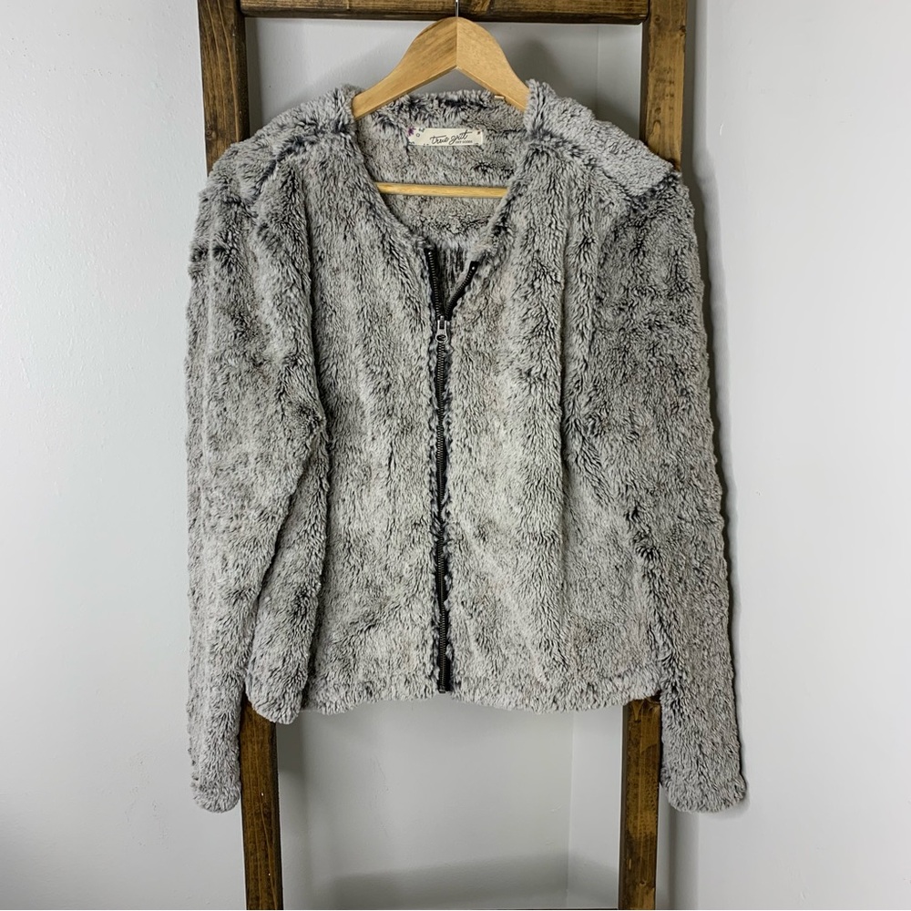 True Grit Faux Fur Jacket L